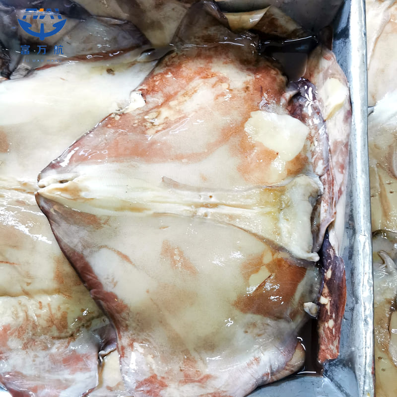 замороженные крылья гигантского кальмара из морепродуктов