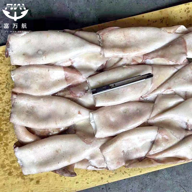 Замороженные морепродукты Todarodes Squid Tube