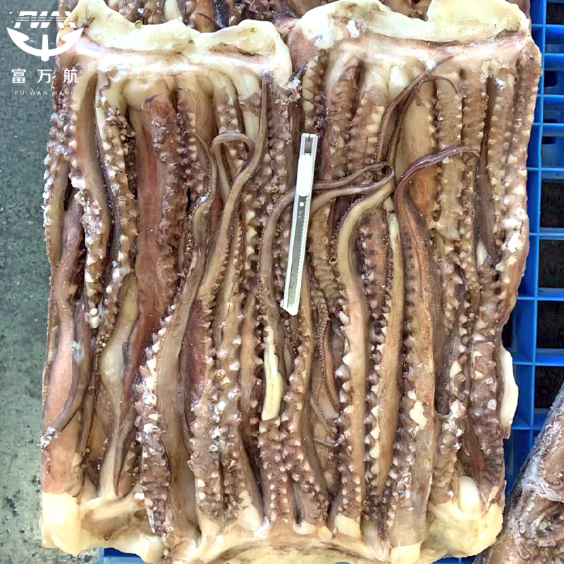 Frozen squid tentacle