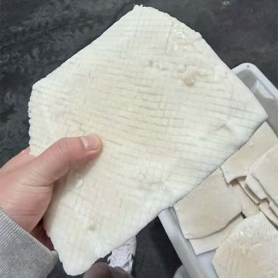 New Process Skinless Engraved Designs Block Cut Giant Squid Fillet