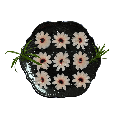 Frozen Seafood Giant Peru Squid Wing Flower